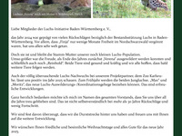 Weihnachts-Brief 2024 Luchs-Initiative